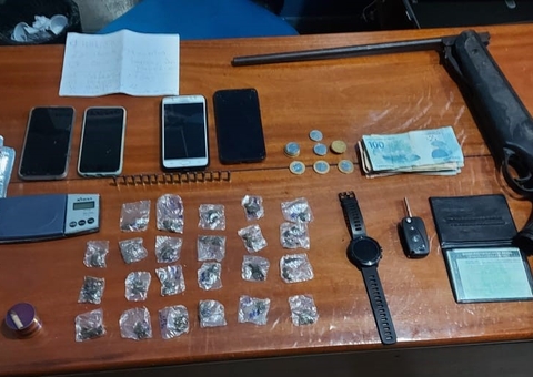 Cinco pessoas são presas por tráfico de drogas no Amazonas