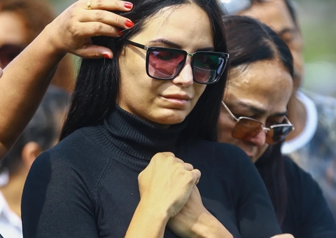 Shayene Cesário se despede de ex-presidente da Vila Isabel após ver o marido sendo assassinado