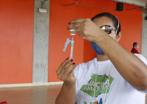 Amazonas já aplicou 4.528.771 doses de vacina contra Covid