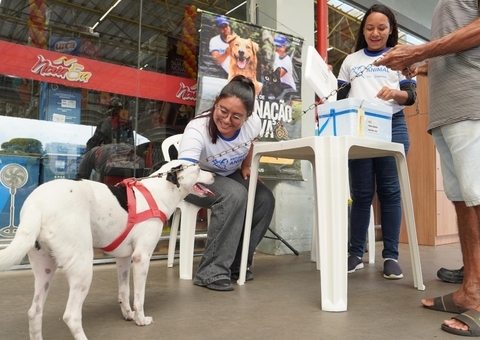 Vacinação antirrábica encerra neste sábado em rede de supermercados em Manaus