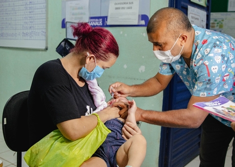 Em Manaus, Campanha de Vacinação contra Poliomielite alcançou apenas 58% das crianças