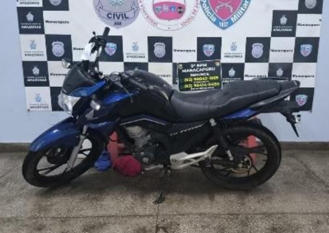 Hóspede é preso dentro de hotel com motocicleta roubada em Manacapuru 