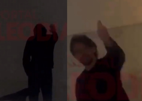 Transtornado, ex de Val Marchiori aparece chorando em vídeo: 'Deus me deu um anjo'; vídeo