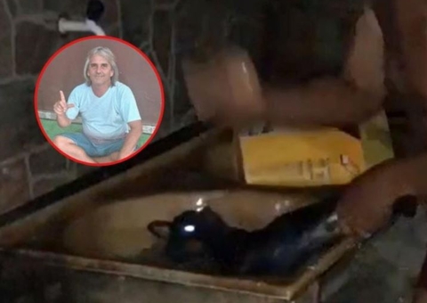 Ex-vereador é flagrado torturando e afogando cachorro até a morte; veja vídeo