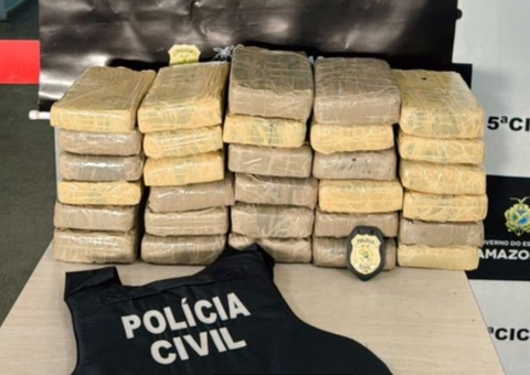 Polícia apreende drogas avaliadas em R$ 240 mil em Manaus