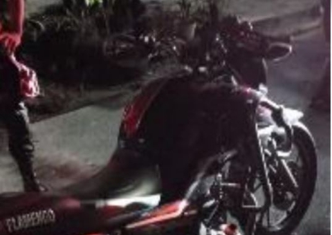 Bombeiro tem motocicleta roubada enquanto trabalhava em bloco de carnaval no São Jorge