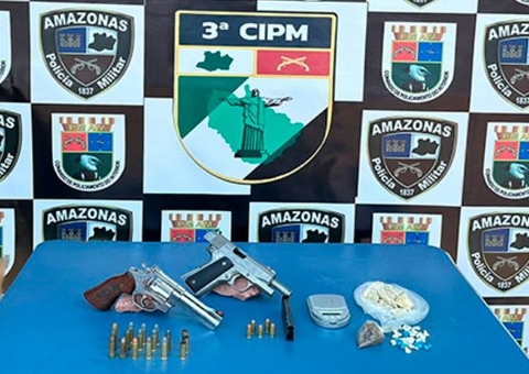 Membro de facção morre e outros dois são presos após tiroteio no Amazonas