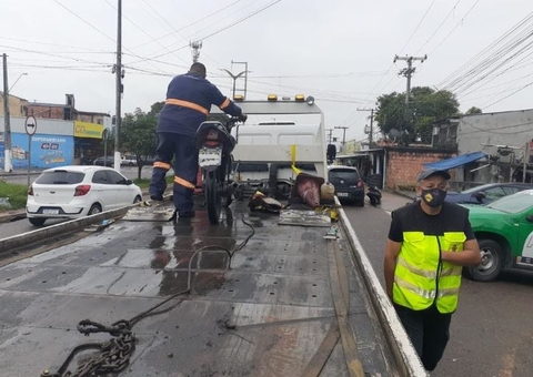 "Operação Cavalo de Aço" fiscaliza motocicletas nesta terça-feira em Manaus