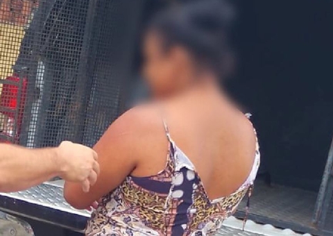 Filha é presa após agredir e ameaçar pai idoso com terçado em Alvarães