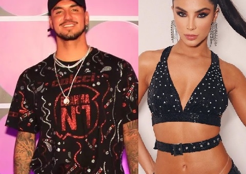 Gabriel Medina é clicado aos beijos com ex de Kevinho, Gabriela Versiani