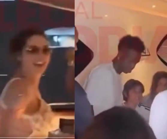 Virgínia e Vini Jr surgem em vídeo deixando iate na Espanha