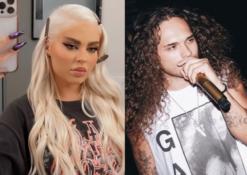 Luísa Sonza é clicada em show de Vitão e tenta sair sem ser vista