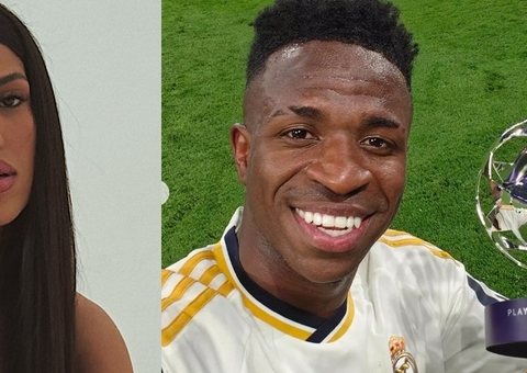 Vini Jr. faz festa surpresa para affair em Madri