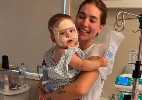 Na UTI, filho de Virgínia respira sem ajuda de aparelhos