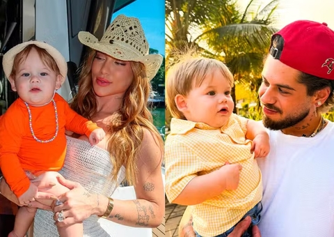 Virgínia e Zé Felipe celebram 1 ano de José Leonardo separados antes de festão