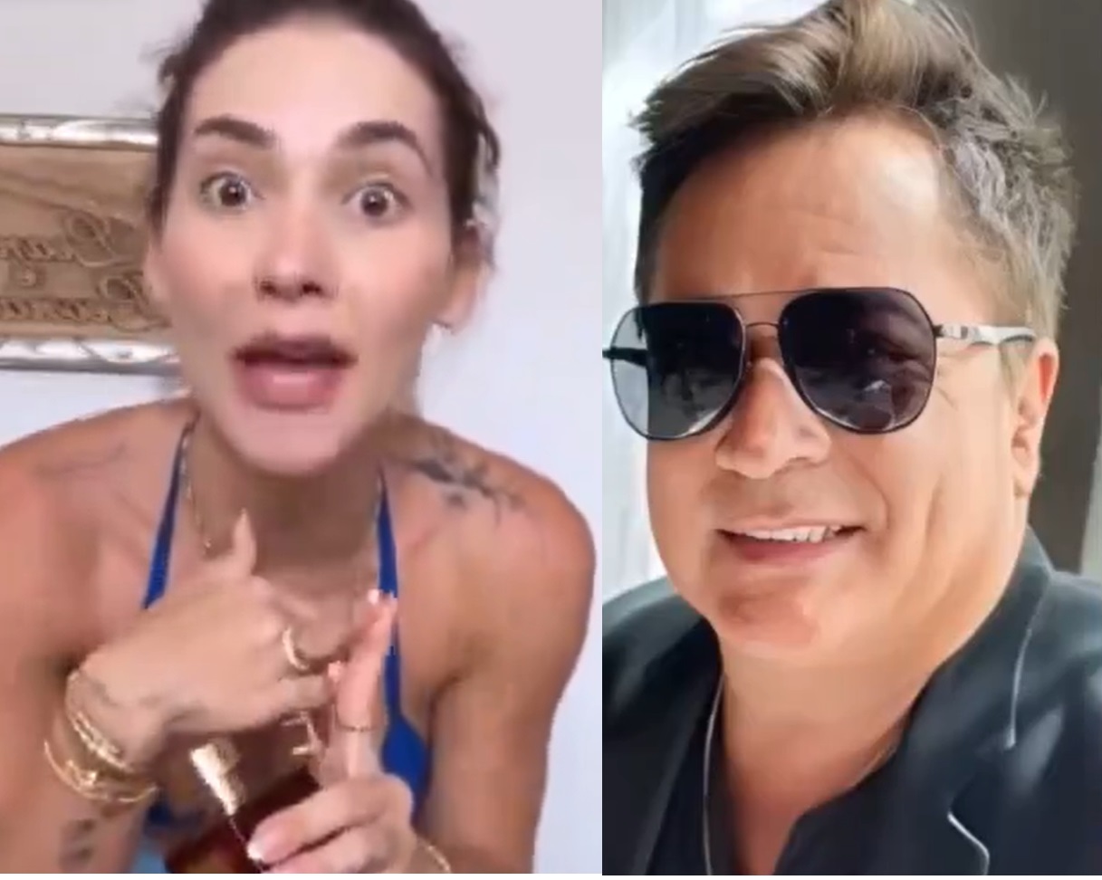 Leonardo manda Virginia Fonseca calar a boca durante publi de perfume