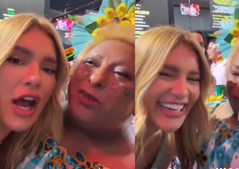 Virgínia interage com Patixa e é convidada para o Festival de Parintins 