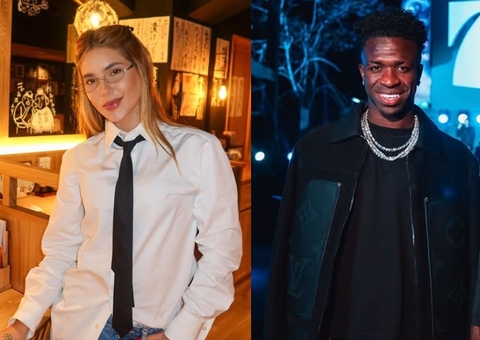 Virginia Fonseca visita estádio do Real Madri em meio a rumores de affair com Vini Jr