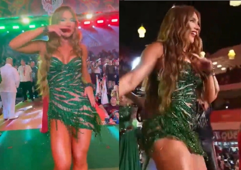 Virginia Fonseca divide opiniões ao mostrar samba na coroação da Grande Rio