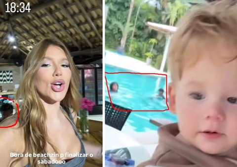Familiares de Vini Jr. passam fim de semana na casa de Virginia
