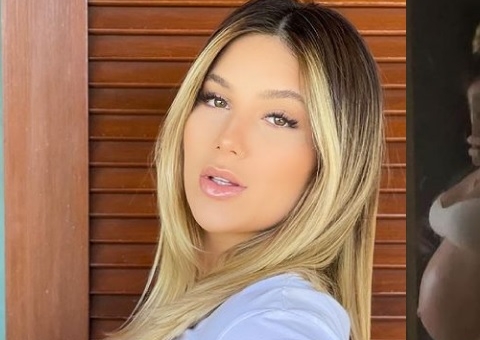 Virgínia mostra barrigão aos 9 meses prestes a dar à luz