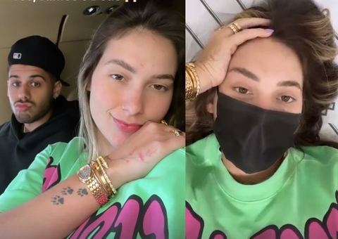 Grávida, Virginia passa mal durante viagem com Zé Felipe e é levada a hospital
