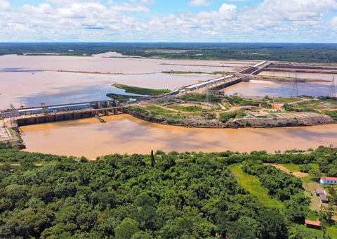 Seca severa causa paralisação em uma das maiores hidrelétricas do Brasil 