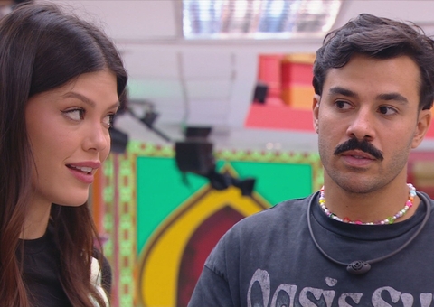 Mateus alerta Vitória no BBB 25: 'Quem se mistura com porcos, farelos come'