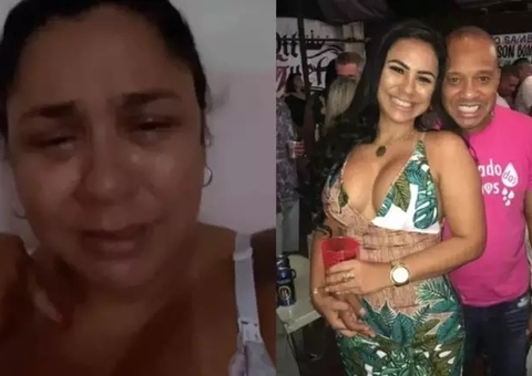 Viúva de Anderson do Molejo surge aos prantos após pensão da filha ser cancelada