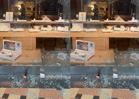 Loja da Vivara fica destruída após tiroteio no Manauara Shopping; vídeo