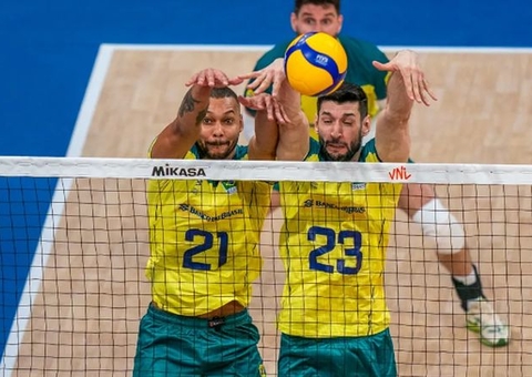 Brasil domina a Bulgária e vence mais uma na Liga das Nações masculina