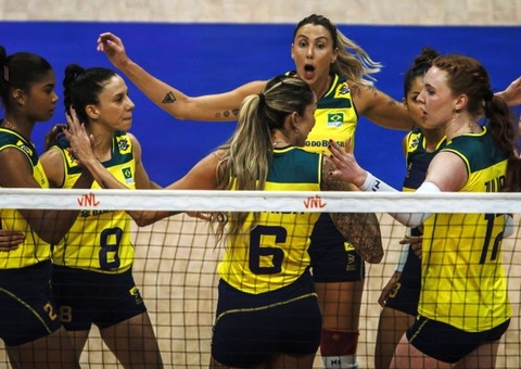 Vôlei: Brasil bate Coreia do Sul em Brasília pela Liga das Nações