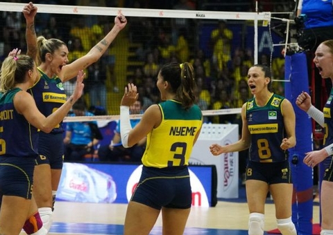 Seleção de vôlei feminino se classifica à fase final da Liga das Nações