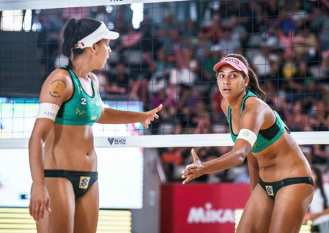 Brasileiras são prata em etapa do Mundial de vôlei de praia