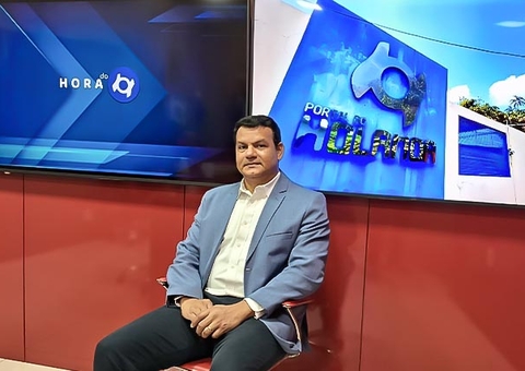 ‘HORA do H’ recebe o jornalista e repórter, Fábio Melo; assista