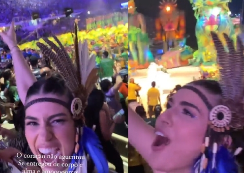 Torcedora do Caprichoso, Vivian Amorim arrepia com emoção em Parintins: 'de corpo e alma'