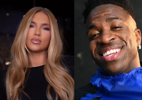 Virginia Fonseca e Vini Jr. são flagrados durante passeio na Espanha; vídeo