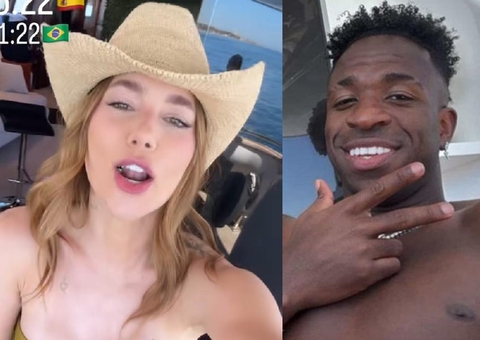 Virginia Fonseca e Vini Jr. curtem passeio de iate na Espanha; veja indício