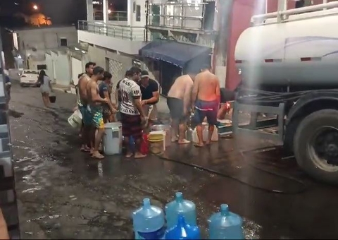 Manutenção que deixa vários bairros sem água em Manaus só deve terminar na terça-feira