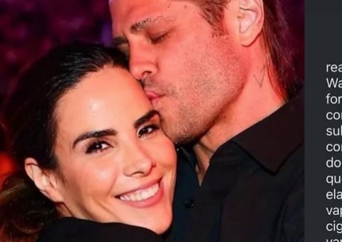 Dado Dolabella diz que ficou triste ao ver Wanessa "sucumbindo ao vício" 