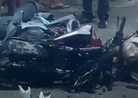 Homem morre em acidente de motocicleta gravíssimo em Manaus
