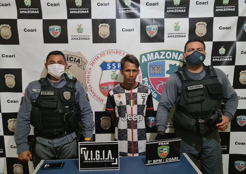 Suspeito de matar personal é recapturado após fugir de delegacia no Amazonas