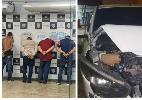 Após arrastões, assaltantes em fuga atropelam populares em Manaus