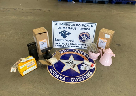 Drogas avaliadas em R$ 120 mil são apreendidas nos Correios em Manaus