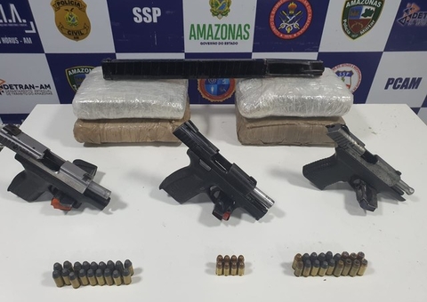 Tiroteio entre policiais e piratas de rio deixa um morto no Amazonas