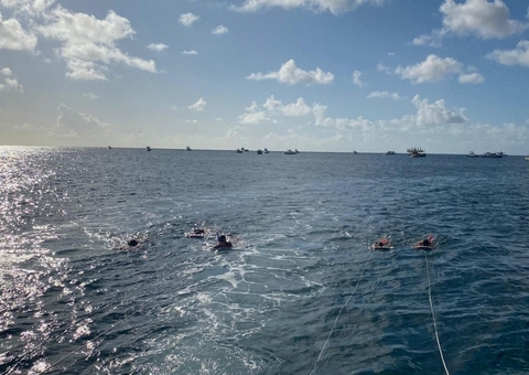 Turista morre enquanto praticava 'Plana Sub' em Fernando de Noronha