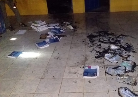 Escola é incendiada durante ataques do Comando Vermelho no Amazonas