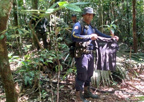 Guardas encontram pistas de homem desaparecido há 8 dias em floresta no Amazonas