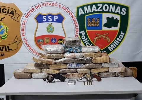 Polícia intercepta entrega de drogas e prende soldado do tráfico em Manaus 