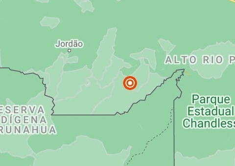 Acre registra tremor de magnitude 5,9 neste sábado